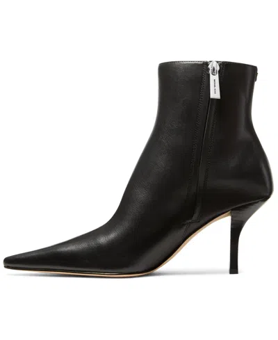 Michael Kors Selina Heeled High Heels Ankle Boots In Black