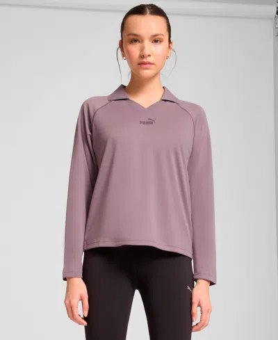 Puma Essentials Animal Long Sleeve Jersey Women In Multi