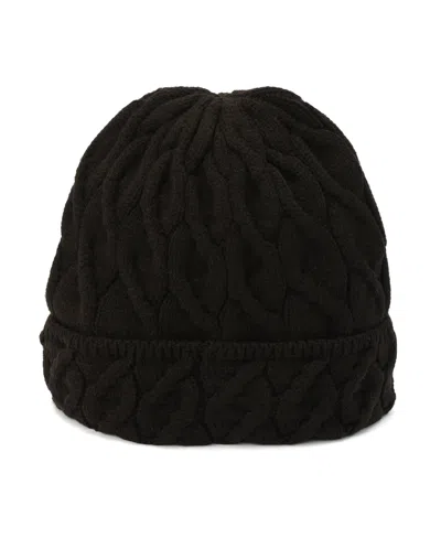 Tommy Hilfiger Men's Wide Cable Cuff Hat In Black