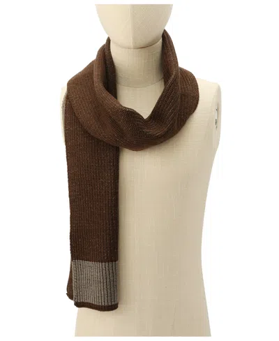 Calvin Klein Men's Color Blocked Fisherman Scarf In Multi