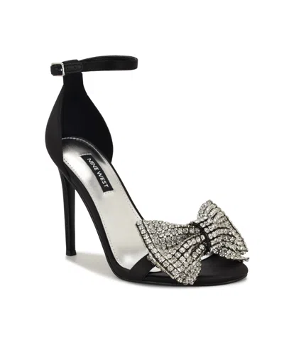 Nine West Tansie Ankle Strap Sandal In Black
