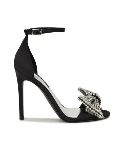 Nine West Tansie Ankle Strap Sandal In Black