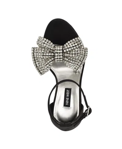 Nine West Tansie Ankle Strap Sandal In Black