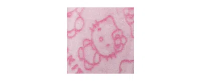 Hello Kitty Girls 7-14 Debossed Plush Jogger Pants In Pink