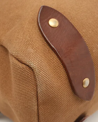 Miu Miu Logo Handbag In Brown