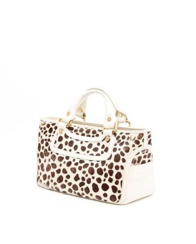 Celine Céline Leopard Boogie Bag In Multi
