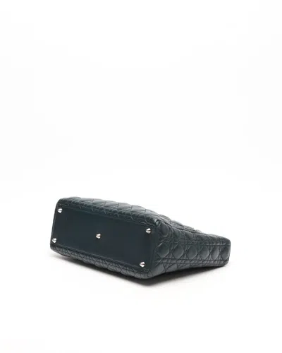 Dior Christian  Large Lady  Bag In Green