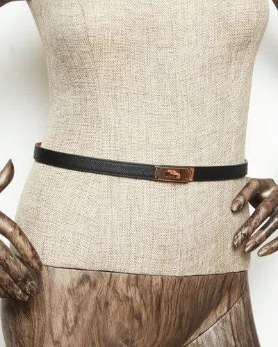 Pre-owned Hermes Hermès Kelly 18 Belt In Multi
