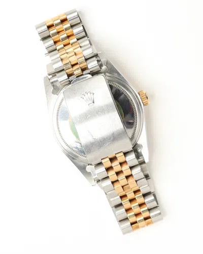 Rolex Datejust 36mm Ref 16013 1987 Watch In Brown