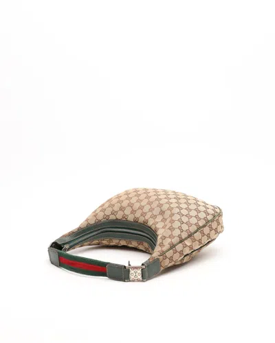 Gucci Gg Sherry Line Bag In Neutral