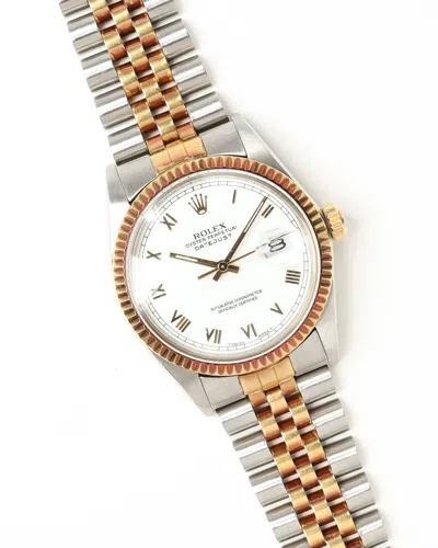 Rolex Datejust 36mm Ref 16013 1987 Watch In Metallic