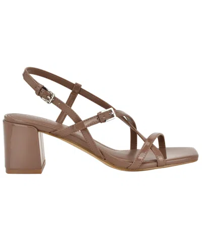 Calvin Klein Pandy Slingback Sandal In Brown