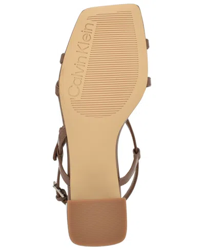 Calvin Klein Pandy Slingback Sandal In Brown