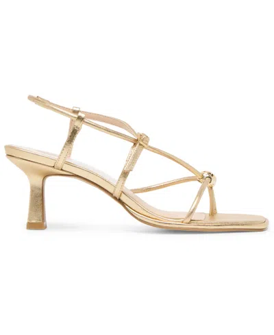 Dolce Vita Women's Mylee Strappy Dress Sandals In Gold