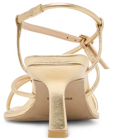 Dolce Vita Women's Mylee Strappy Dress Sandals In Gold