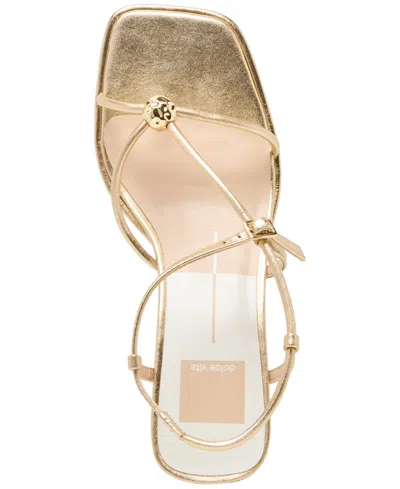 Dolce Vita Women's Mylee Strappy Dress Sandals In Gold