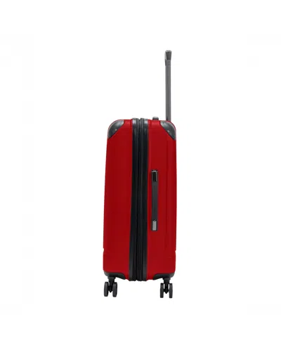 Kenneth Cole Reaction Flying Axis 24" Hardside Expandable Checked Luggage In Red