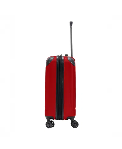 Kenneth Cole Reaction Flying Axis 24" Hardside Expandable Checked Luggage In Red