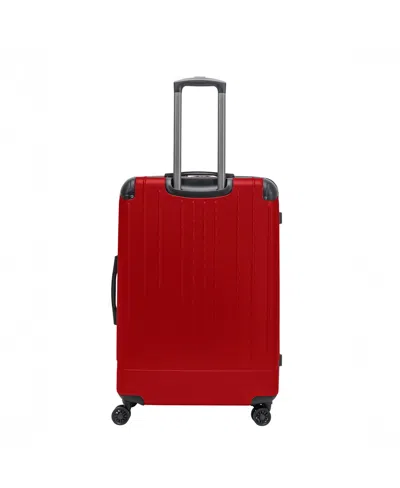 Kenneth Cole Reaction Flying Axis 24" Hardside Expandable Checked Luggage In Red