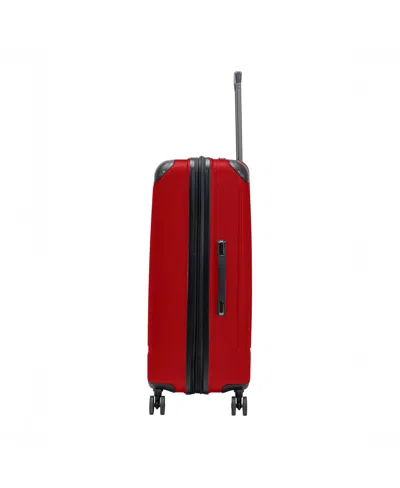 Kenneth Cole Reaction Flying Axis 24" Hardside Expandable Checked Luggage In Red
