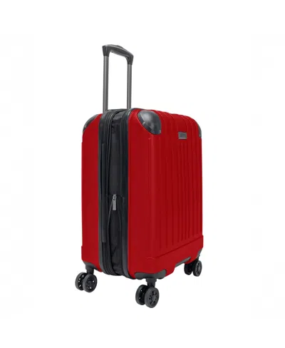 Kenneth Cole Reaction Flying Axis 24" Hardside Expandable Checked Luggage In Red
