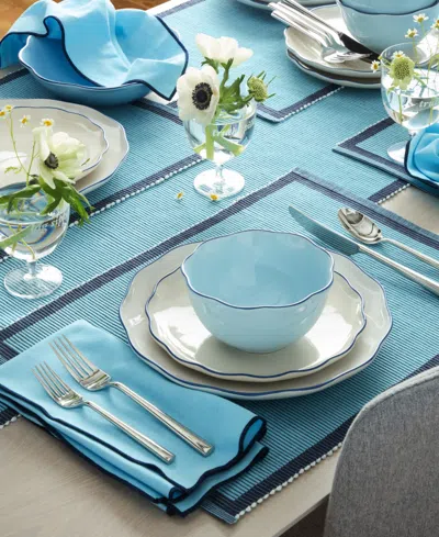 Kate Spade 4-pc. Garden Party Napkin Set In Blue