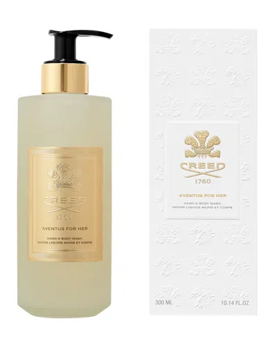 Creed Aventus For Her Hand & Body Wash, 10.1 Oz. In Transparent