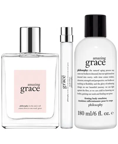 Philosophy Di Lorenzo Serafini 3-pc. Amazing Grace Eau De Toilette Collection Fragrance Gift Set In Multi