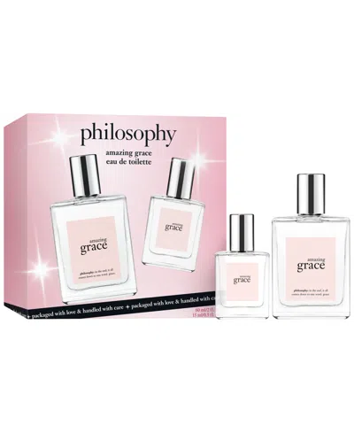 Philosophy Di Lorenzo Serafini Amazing Grace Eau De Toilette Duo Gift Set In White