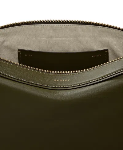 Radley London Westwell Lane Large Ziptop Shoulder Bag In Green