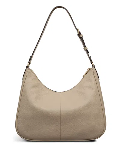 Radley London Heath Crescent Small Ziptop Shoulder Bag In Neutral