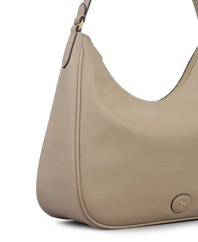 Radley London Heath Crescent Small Ziptop Shoulder Bag In Neutral