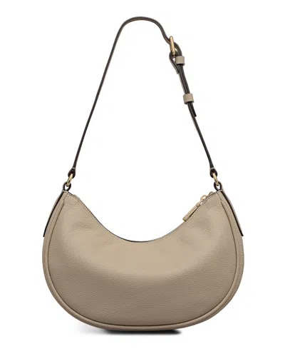 Radley London Heath Crescent Medium Ziptop Shoulder Bag In Neutral