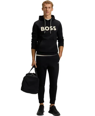 Hugo Boss Boss Sullivan Logo Hoodie In Black