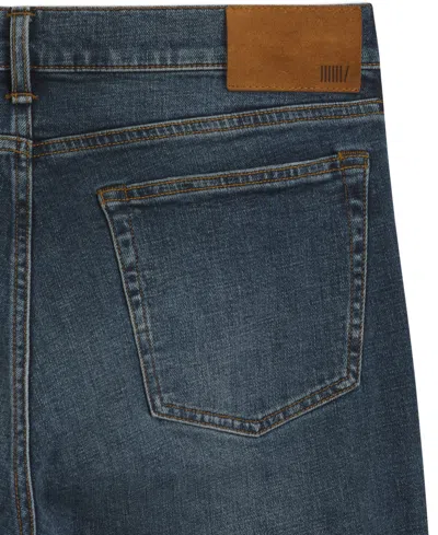 Hugo Boss Men's Beckham X Boss Blue Stretch Slim-fit Denim Jeans In Blue