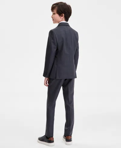Kenneth Cole Reaction Boys 8-20 2-piece Single Breasted Suit Set In Blue
