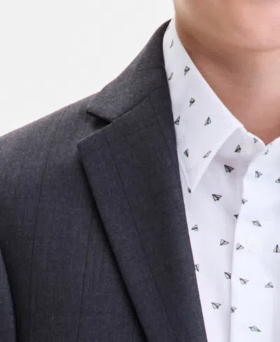 Kenneth Cole Reaction Boys 8-20 2-piece Single Breasted Suit Set In Blue