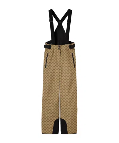 Gucci Gg Technical Fabric Jacquard Pants In Multi
