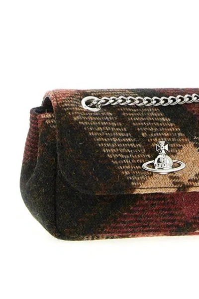 Vivienne Westwood Small Purse Chain Shoulder Bags Red In Multi