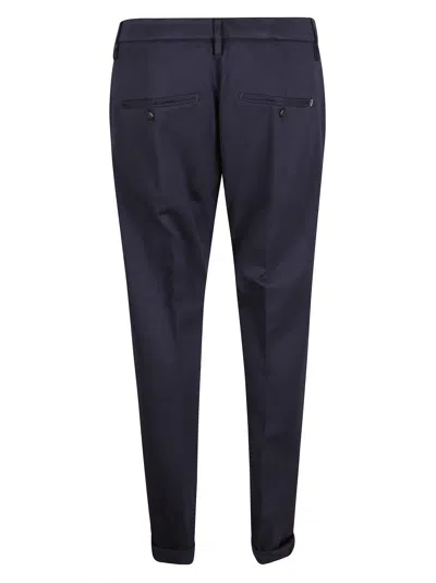 Dondup Trousers Blue In Blue