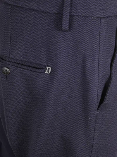 Dondup Trousers Blue In Blue