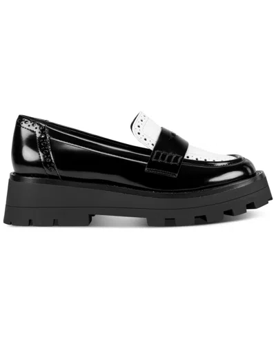 Dkny Women's Sahana Slip-on Loafers In Black
