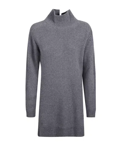 Dondup Dresses Black In Gray