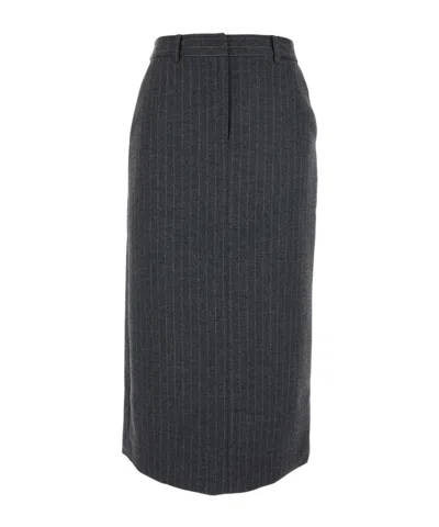 Dunst Long Skirt In Black