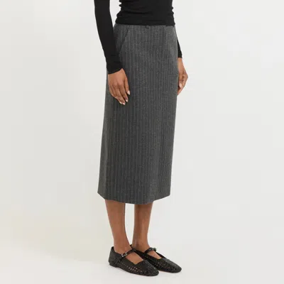 Dunst Long Skirt In Black