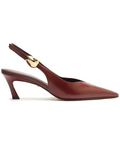 Arezzo Women's Farrah Low Stiletto Pumps In Burgundy