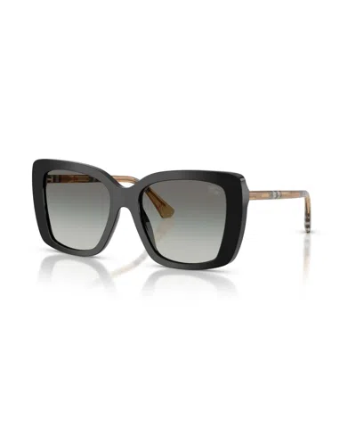 Burberry Woman Sunglasses Be4456f In Black