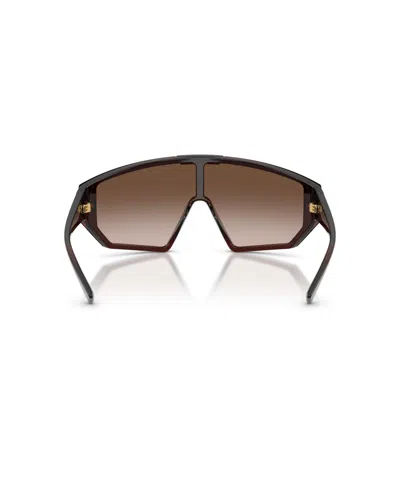 Versace Men's Geometric Sunglasses, Ve4461 In Brown