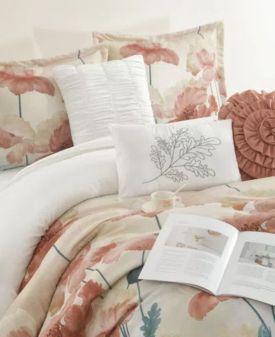 Stratford Park Jade Floral 7-pc. Comforter Set, Queen In Multi