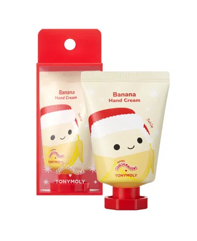 Tonymoly X Squishmallow Junie Banana Hand Cream, 1.01 Oz. In Transparent